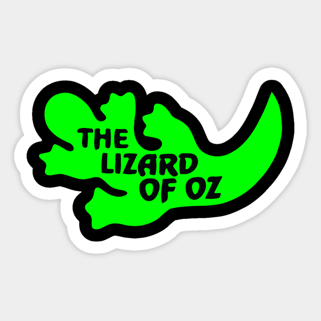The Lizard Of Oz Sticker by TheLizardOfOz